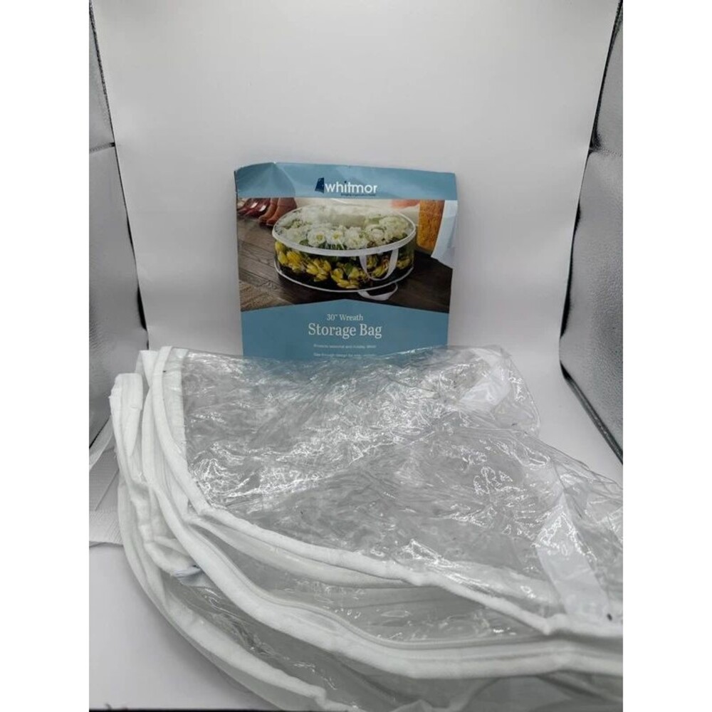 Whitmor Clear Wreath Storage Container